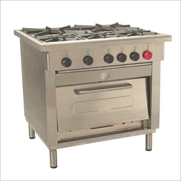 Cocina 5 platos, 1 horno